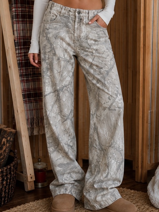 emory park Pants - NWOT Chic By Ally B Camo Cargo Pants